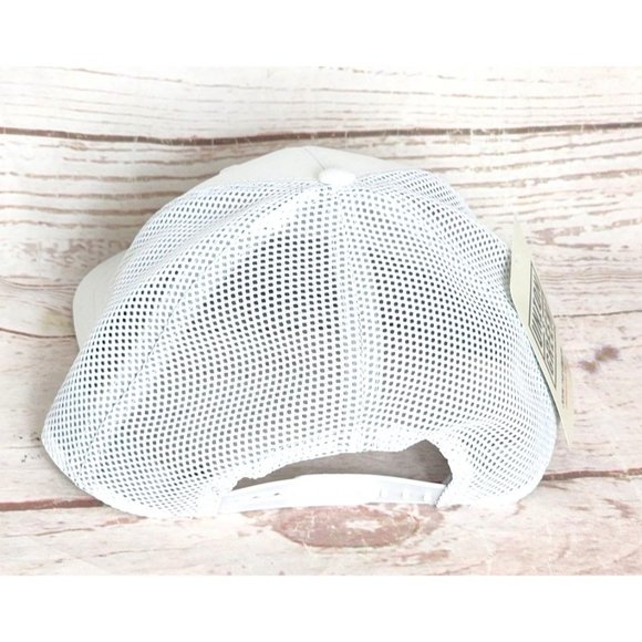 Union Green UG White/Navy Mesh Back Adjustable Rally Snapback Hat Join the Union - Picture 6 of 13